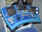 Учебный тренажер машиниста вагонов метрополитена 81-760/761 "Ока" с полноразмерной имитацией кабины на динамической платформе — изображение 4