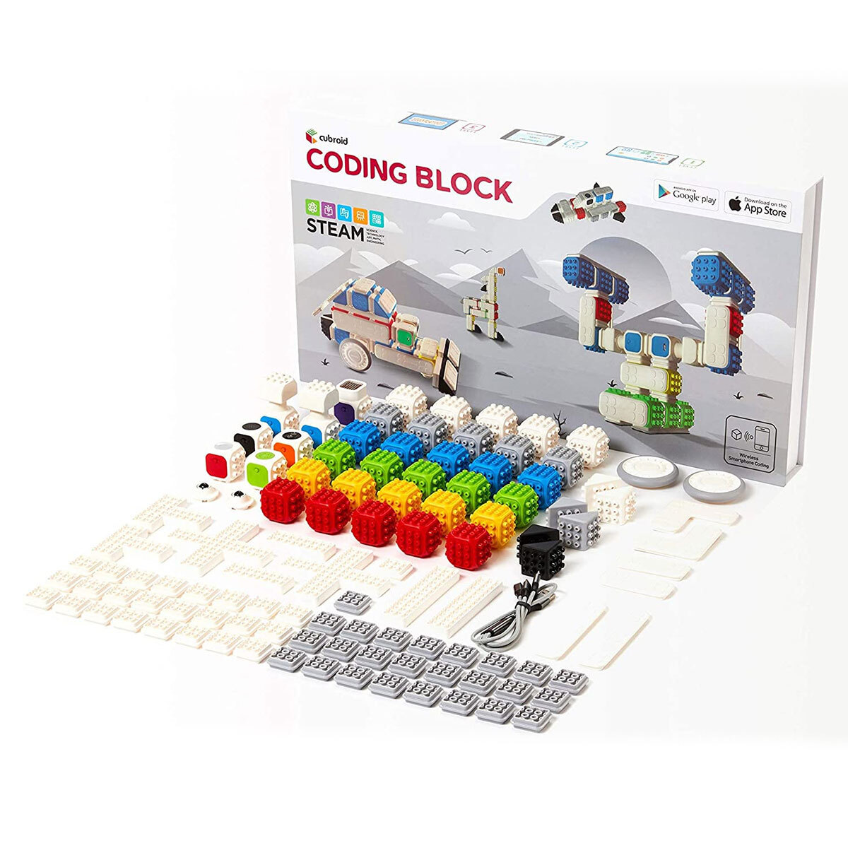 33023 Робототехнический конструктор Cubroid "Coding Block" — изображение 1