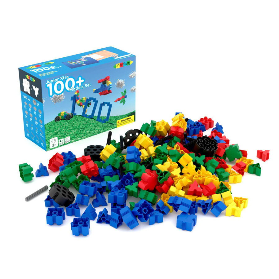 33708 Конструктор Morphun Junior Xtra «ПРОектирование», 200 деталей — изображение 1