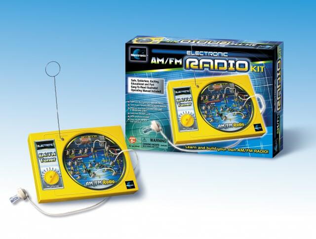 37930 Набор учебный "AM/FM Радио" Maxitronix — изображение 1