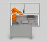 Учебная ячейка на базе промышленного робота REGAL RGL05-850 (базовая комплектация)