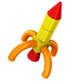 Магнитный конструктор Popular Playthings "Строитель. Базовый (30 деталей)" + "Колесная база". Стартовый набор — изображение 9