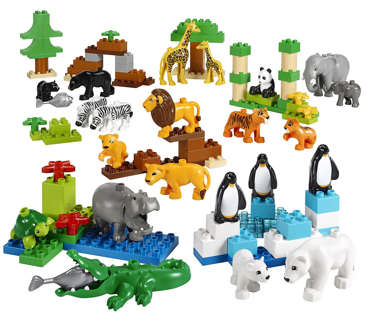 39813 Образовательный конструктор «Дикие животные» LEGO Education Preschool 45012 — изображение 1