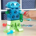 Развивающая игрушка "Закручивай и учись. Робот" Learning Resources (16 элементов с наклейками) — изображение 4