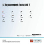 Набор запасных частей LEGO Education "LME 2" (32 детали) 2000701 — изображение 4
