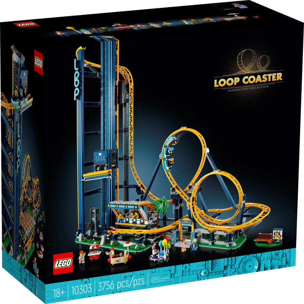 41402 Конструктор LEGO Creator "Американские горки: Петля" 10303 — изображение 1