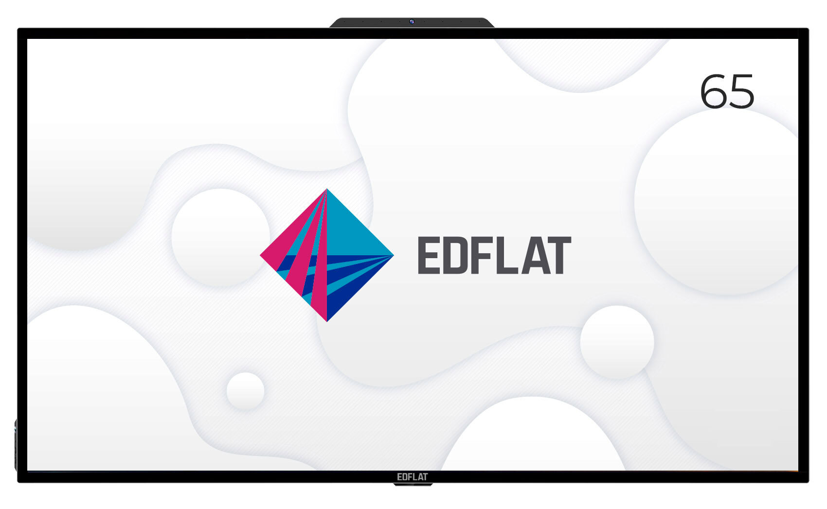 46572 Интерактивная панель EdFlat EDF65CTP, 65" — изображение 1