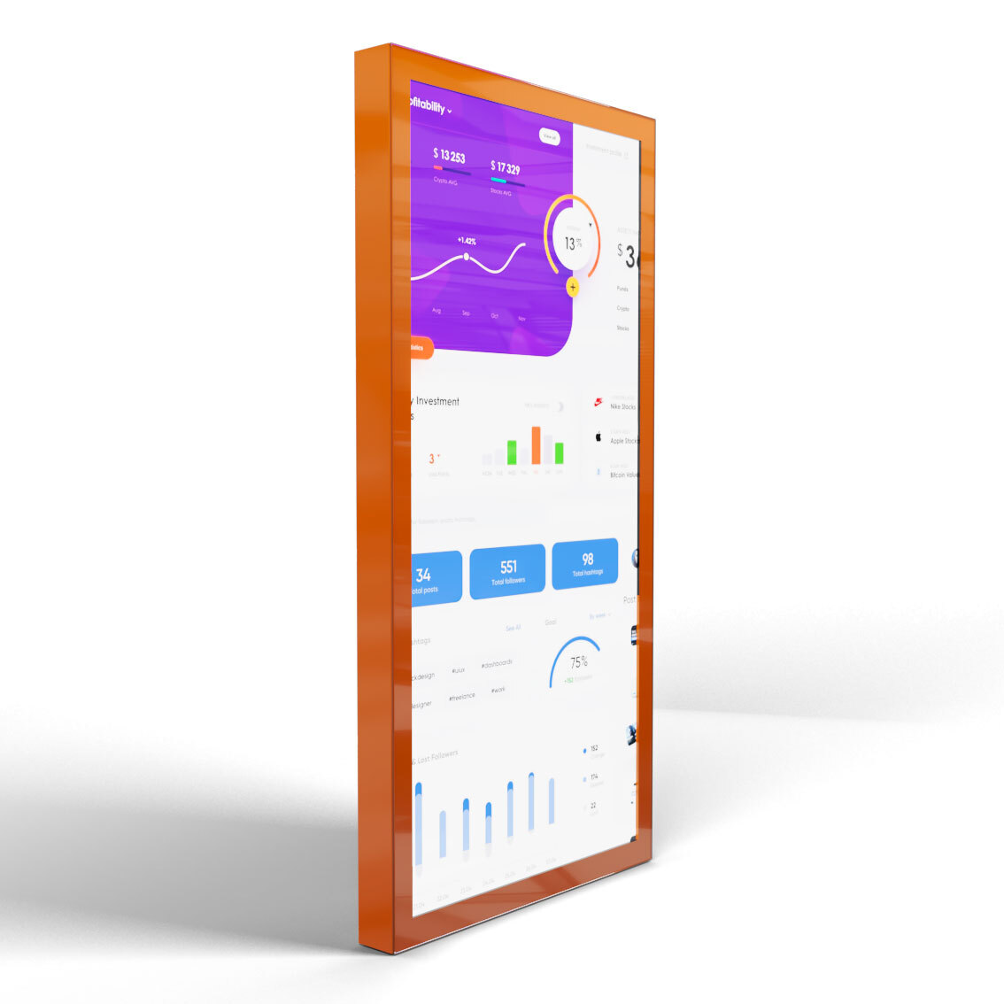 46670 Интерактивная панель NEO GLASS 32" — изображение 1