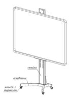 Мобильная стойка для интерактивных досок Digis SMART-BASE DSM — изображение 2